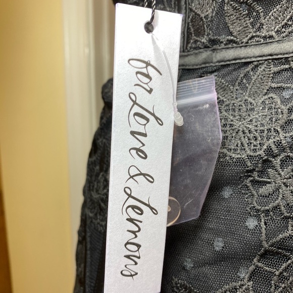 For love and lemons azalea black dress new w/ tags - Picture 14 of 16